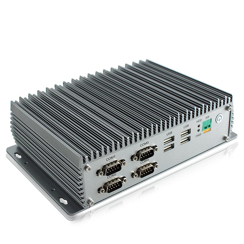 PC industriel fanless pour automatisation, supervision et edge computing - Monolith-1000OA - Intel Core i3/i5, Aluminium, 12-24 VDC, 2 x LAN, 4 x RS232_4