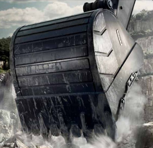EW205D GODET D'EXCAVATION À USAGE GÉNÉRAL - VOLVO - PROFIL STANDARD - PIÈCES D'USURE 30GPE_4