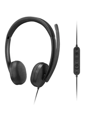 Lenovo VoIP Headset 5000 Casque Avec fil Arceau Bureau/Centre d'appels USB Type-C Noir_4