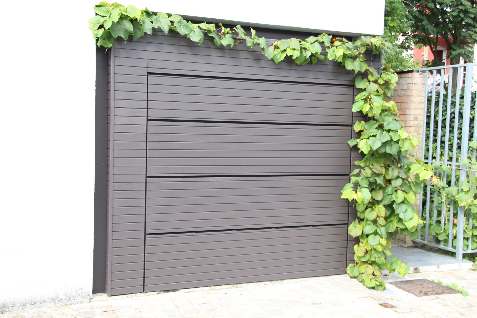 Porte de garage sectionnelle affleurante_4