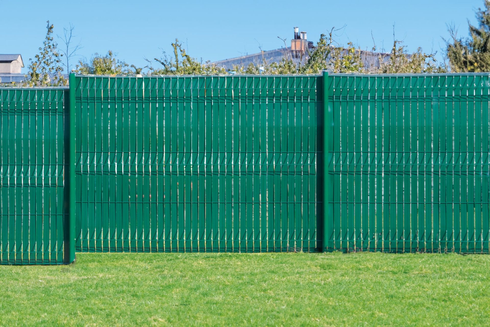 Rouleau LIXO® en coloris vert 6005 et gris 7016