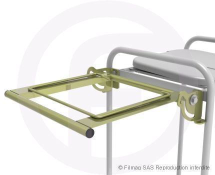 Chariot à linge pour distribution de linge propre