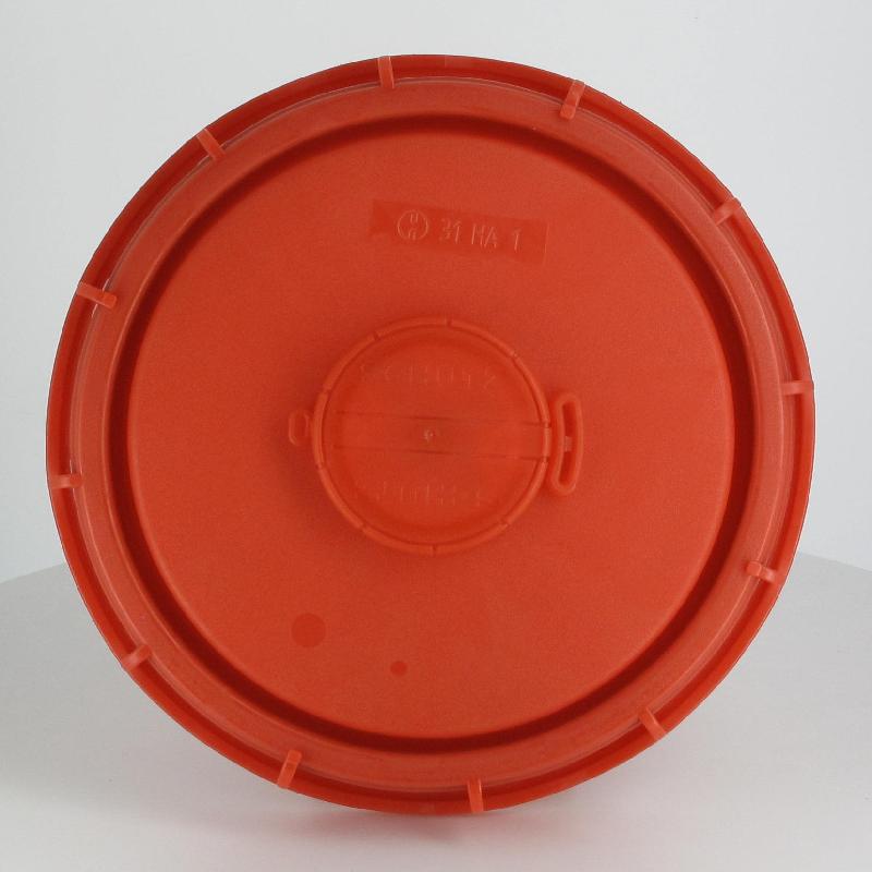 Couvercle Schütz Ø225 rouge agréé UN + bonde 2
