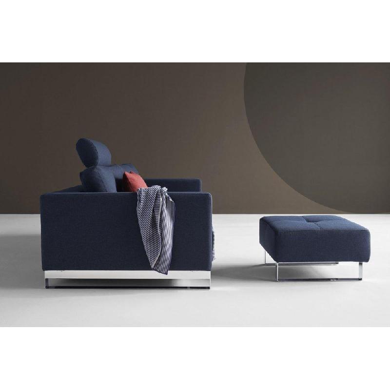 Canapé gigogne design Cassius Deluxe Excess Lounger - Innovation Living - Convertible lit 155x200 cm - Blue Mixed Dance_4