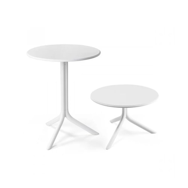 Table à hauteur réglable en résine renforcée SPRITZ - Stamp - 2 colonnes de hauteur 76,5 cm et 40 cm_4