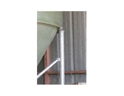 Silo d'aliment d'élevage incolore à ouverture totale - Capacité 6 à 20m3 - Ø2325 et Ø2700_4