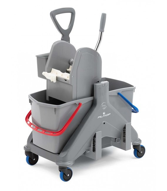 Chariot de lavage onefred 2x15l presse a machoire - cassette_4