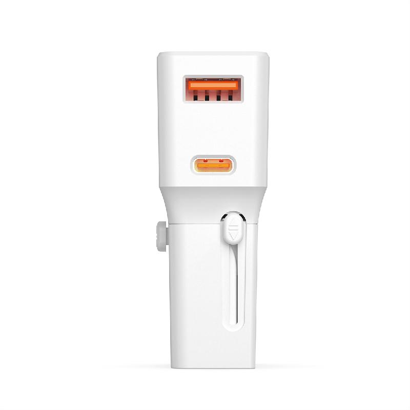 ROLINE Chargeur de voyage USB avec prise UK/US/Euro, 2 ports, 1x QC3.0 A + 1x C (PD), 25W_4