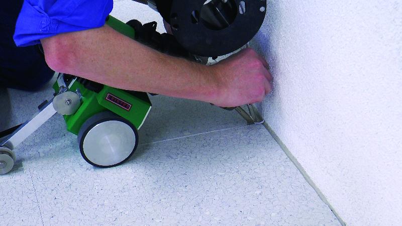 Chariot de soudure à chaud économique pour revêtements PVC -  