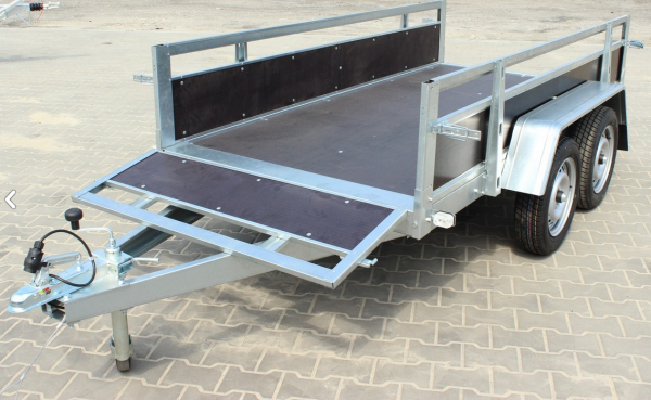 Remorque bagagère non freinée - 2,64 X 1,26 M - MARTZ HOLZ 264/2_4