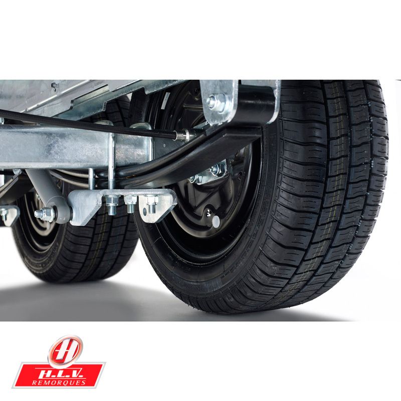Remorque porte-engin / porte-voiture professionnelle Hapert Indigo - châssis garanti 10 ans - PTAC 3500 kg_4