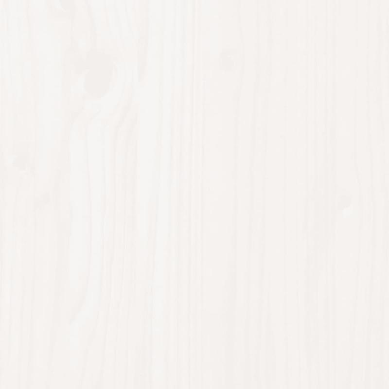 Vidaxl porte de grange blanc 80x1,8x214 cm bois massif de pin 824629_4