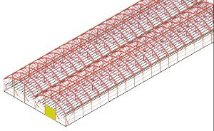 Serre tunnel bi-chapelle adaptable et modulable selon besoins