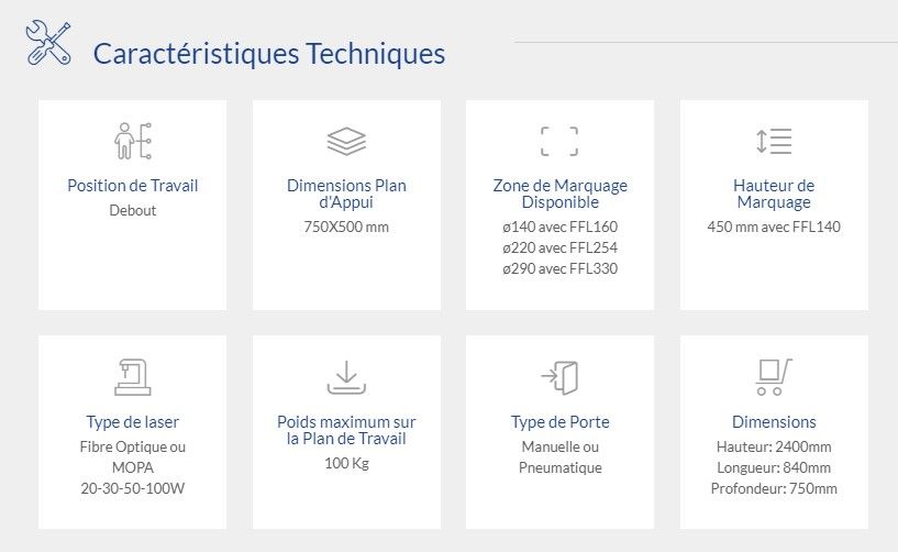 Towermark X - Marquage laser polyvalent et configurable - Hauteur 2400mm - LASIT_4