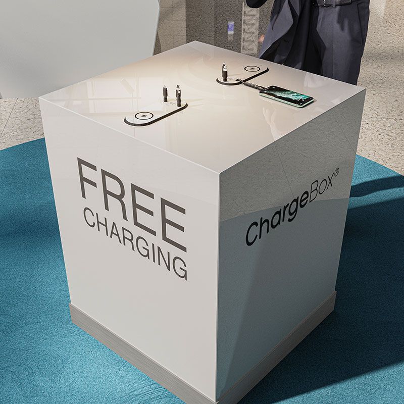 Chargeur de table Fast Charge connecté - Appareils électroniques FastHub - Induction sans fil et télémaintenance_4