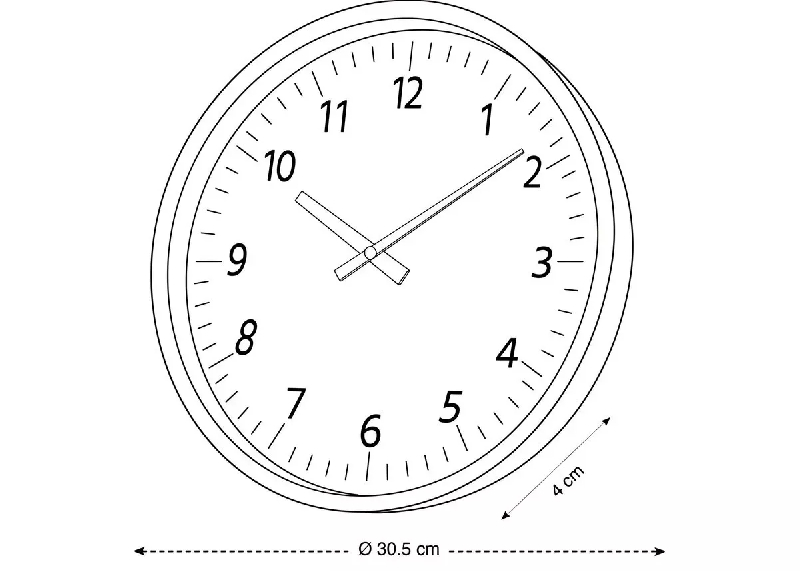 Horloge design à quartz_4