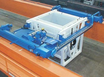 Pont roulant spécial OMIS - grande capacité - pour charges de plus de 70 tonnes avec treuils intégrés_4