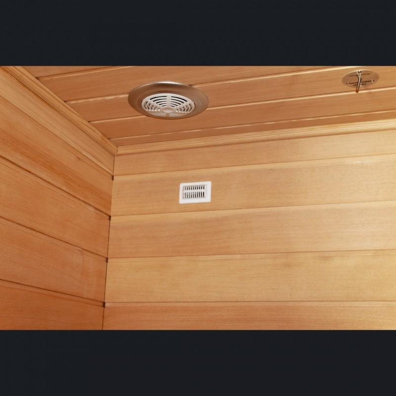 SAUNA ​​INFRAROUGE BOREAL® DIFFUSION 120 - 2 PLACES À SPECTRE COMPLET - ​120X100_4