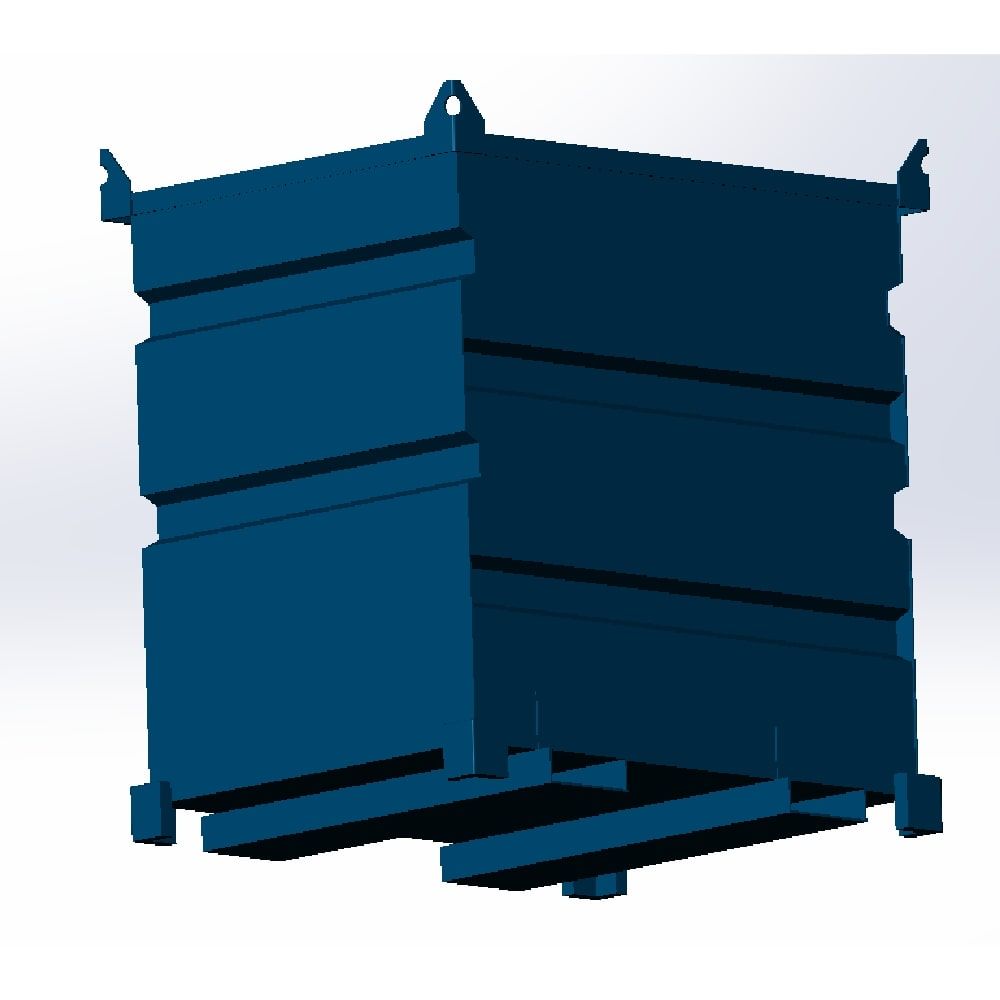 Benne a retournement 1000l  civtr_4