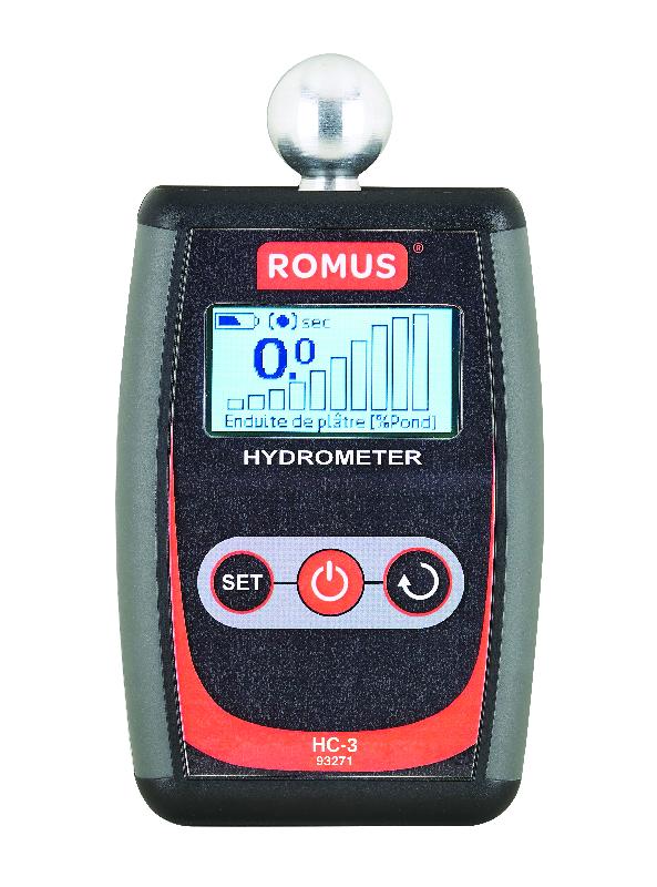 Indicateur d'humidité HC-3 - Mesure non destructive jusqu'à 3 cm - 3 échelles de mesure - Marque Romus_4