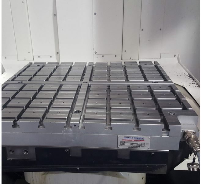 Support magnétique de bridage - MAGNASLOT avec rainure en T - Plaque électro-permanente pour matériaux magnétiques et non-magnétiques_4