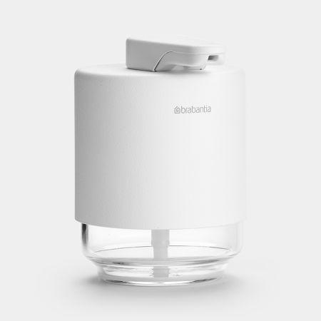 Distributeur de savon MindSet - Mineral Fresh White - 200ml - Brabantia - Pompe anti-gouttes et design contemporain_4