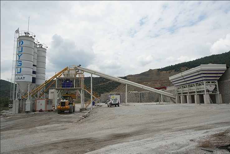 Turkuaz 130 centrale à béton - SEMIX - 130 m3/hr, stationnaire et haute performance_4