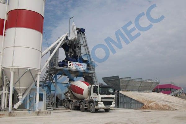 Centrale à béton mobile Fivetech 1500 S - Euromecc - 100 m³/h - Pré-câblée et pré-assemblée_4