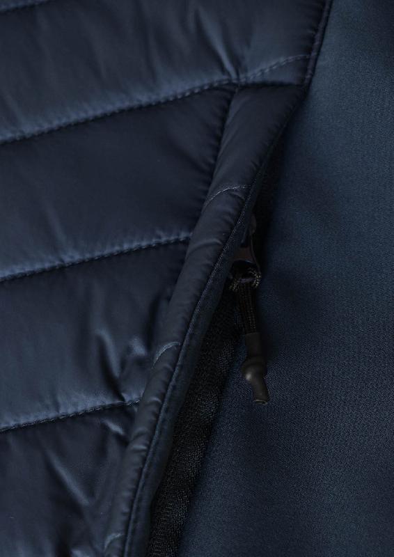 Gilet hybride - Isolation en fibre Sorona® Aura - Benton Homme - Bleu marine - Nimbus_4