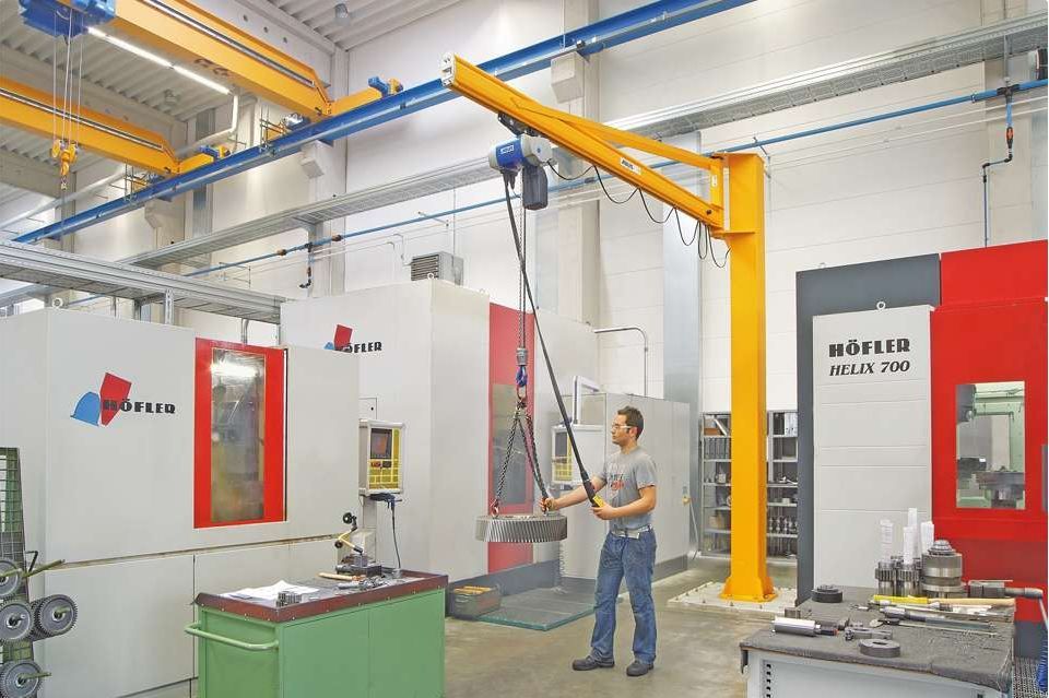 Potence sur fût ls - abus levage - capacité de levage 1 tonne_4