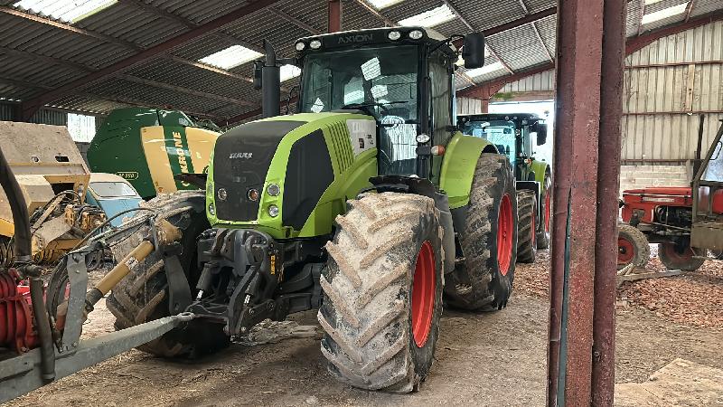 Tracteur agricole Claas AXION 850 – 240 ch – 2009, 5600h, Full Powershift, 4 roues motrices_4