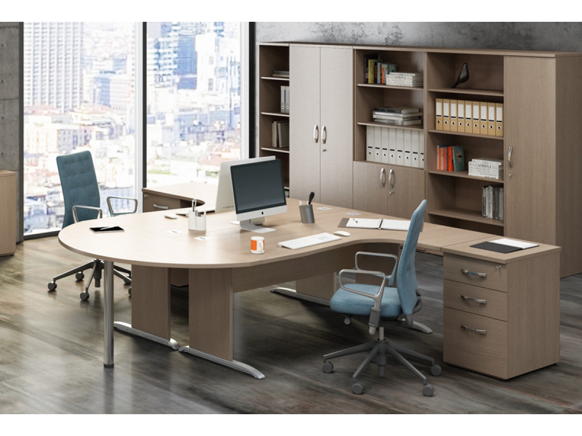 Bureau de direction et administratif FLIXY - Livraison rapide - Made in Italie - Personnalisable_4