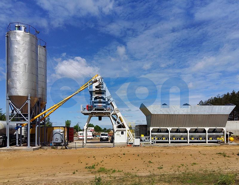 Elkomix-120 centrale à béton - 100 à 105 m3/h - Montage rapide et facile_4