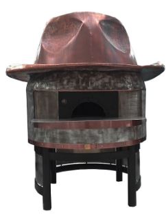 Four de luxe pour pizzas avec éléments décoratifs uniques