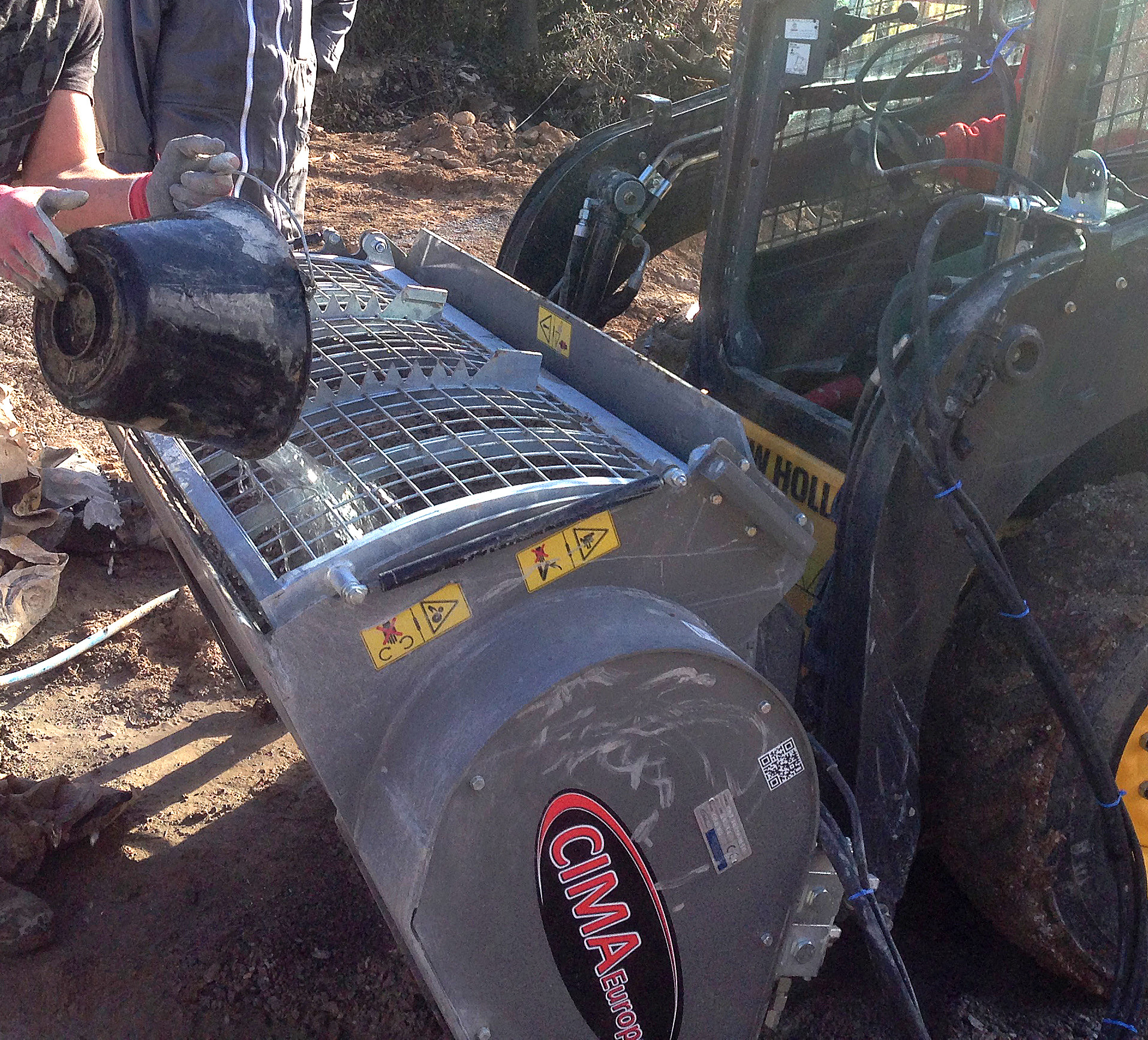 Équipement compatible avec béton poreux, sec, léger et humide