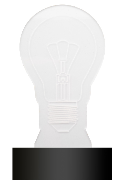 Trophée en acrylique - lampe LED multicolore - gravure laser incluse - minimum 25 pièces_4