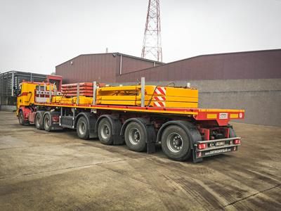 Cargomax - Remorque plateau pour poids lourd Faymonville - 3 à 8 essieux - suspension hydraulique ou pneumatique_4