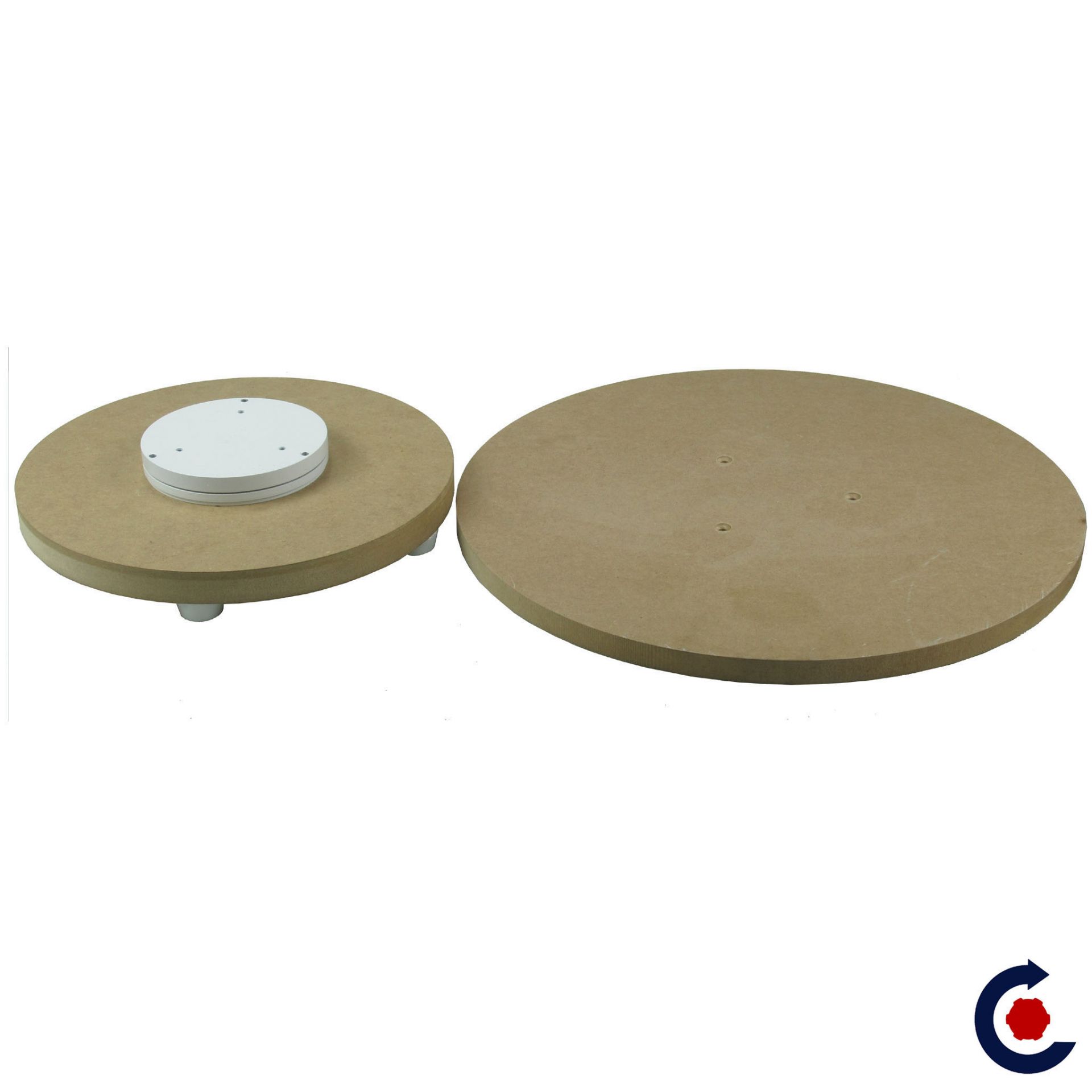 Base rotative pour présentation de mannequins et sculptures