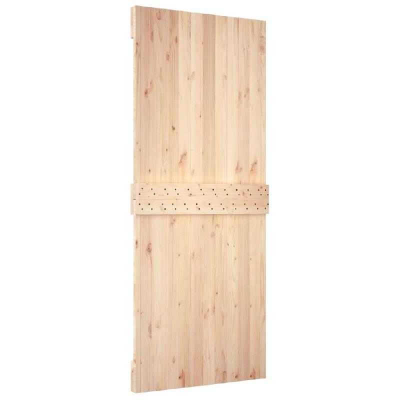 Vidaxl porte narvik 95x210 cm bois massif de pin 154434_4