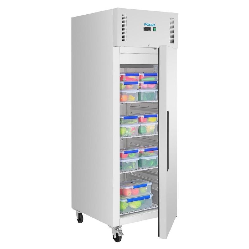 Armoire réfrigérée positive inox - 1 porte - série G 600L - Polar - PG592_4
