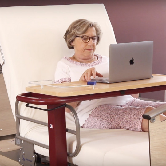 Location de lit médicalisé rotatif et releveur à la pointe de la technologie : rotoflex basic plus_4