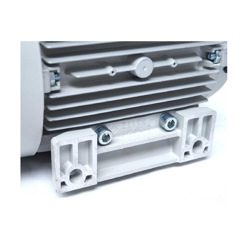 MOTEUR ÉLECTRIQUE MONOPHASÉ 220V 3KW 1500TR/MIN BRIDE B3 À PATTES_4