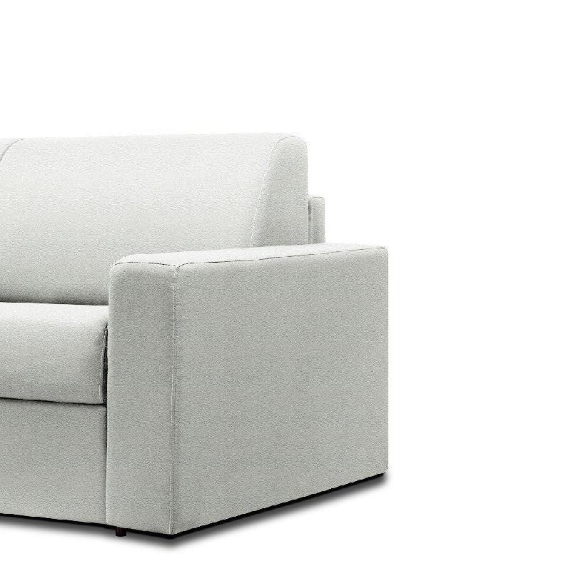 Canapé convertible express CRÉPUSCULE - matelas Comfort BULTEX® 140x195 cm - Blanc - Fabrication italienne_4