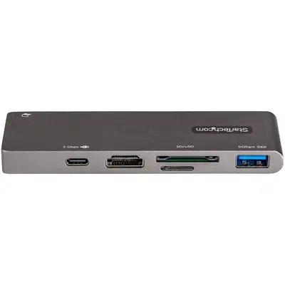 Adaptateur Multiport USB-C pour MacBook Pro/Air - USB Type-C vers HDMI 4K, Alimentation 100W, Slot S_4