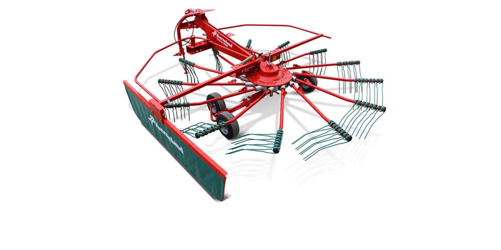 Andaineur monorotor 9546 pour travail précis sur le terrain