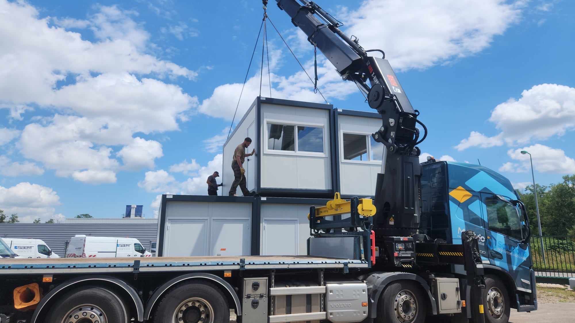 Bungalow de chantier  juxtaposable et  superposable - disponible en vente et en location - MODULO SOLUTIONS_4