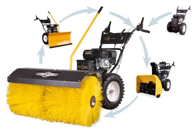 Combi 800TG - Balayeuse de voirie Texas - Moteur 212cc, réservoir 3,6L, largeur de travail 80cm_4