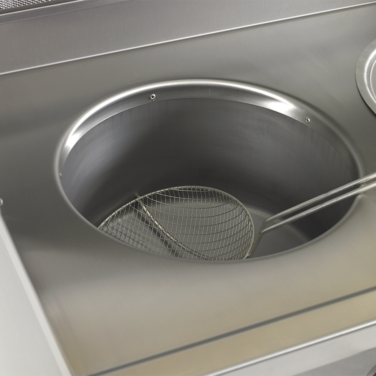 Friteuse mécanique gaz - 1 pot - 13 litres - Puissance 16,61kW - Réf MECA-FRYER 1B_4