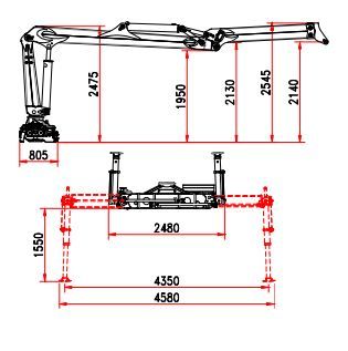 R 130 ms1 grue auxiliaire - bob spa - capacité de levage 130 knm_4