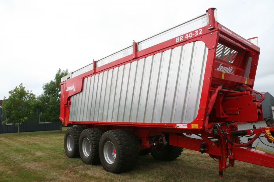 Benne optimisée pour le transport sécurisé de 30 à 50 m³